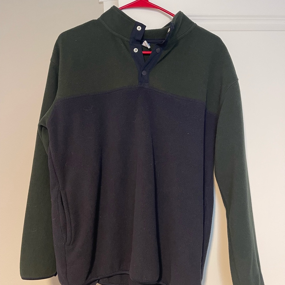 Old Navy big kid Two-Tone Zip Up Sweater